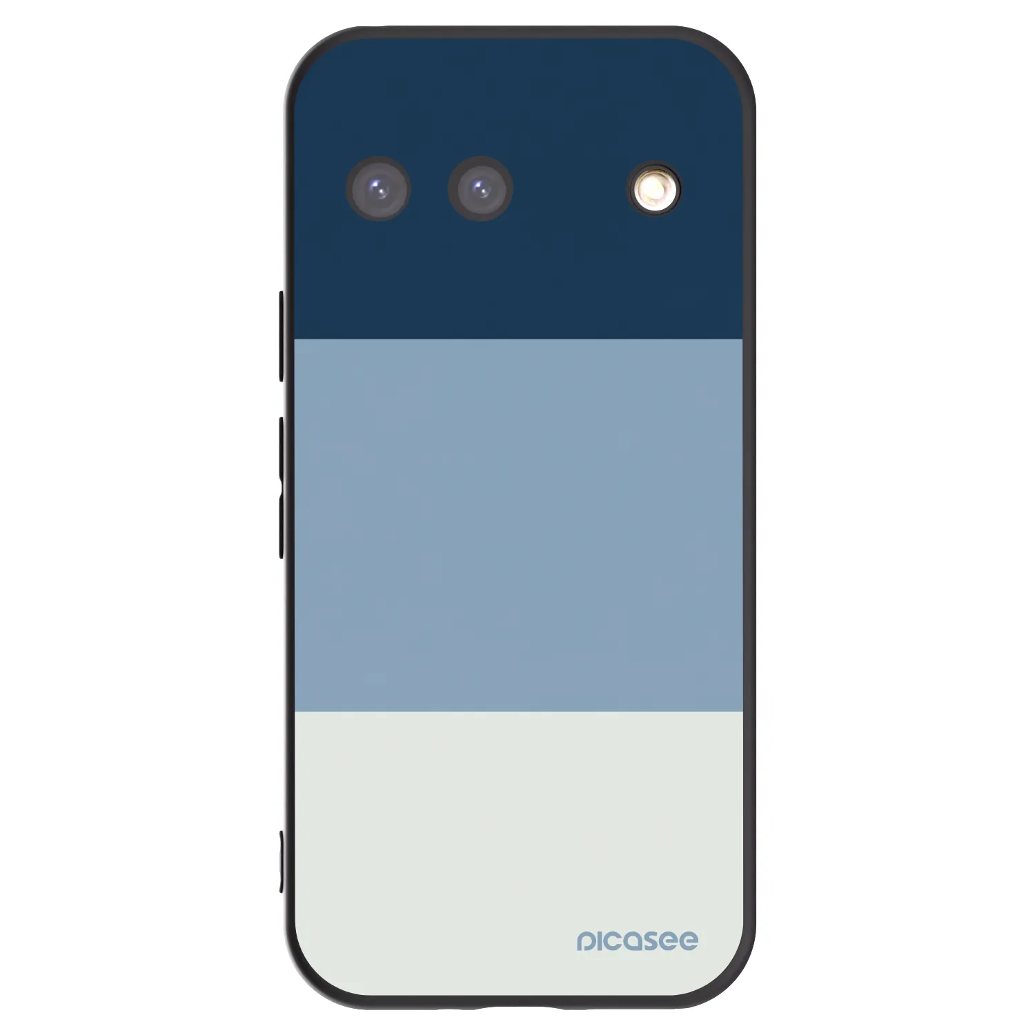 Picasee husă neagră din silicon pentru Google Pixel 9 - Coastal Blue