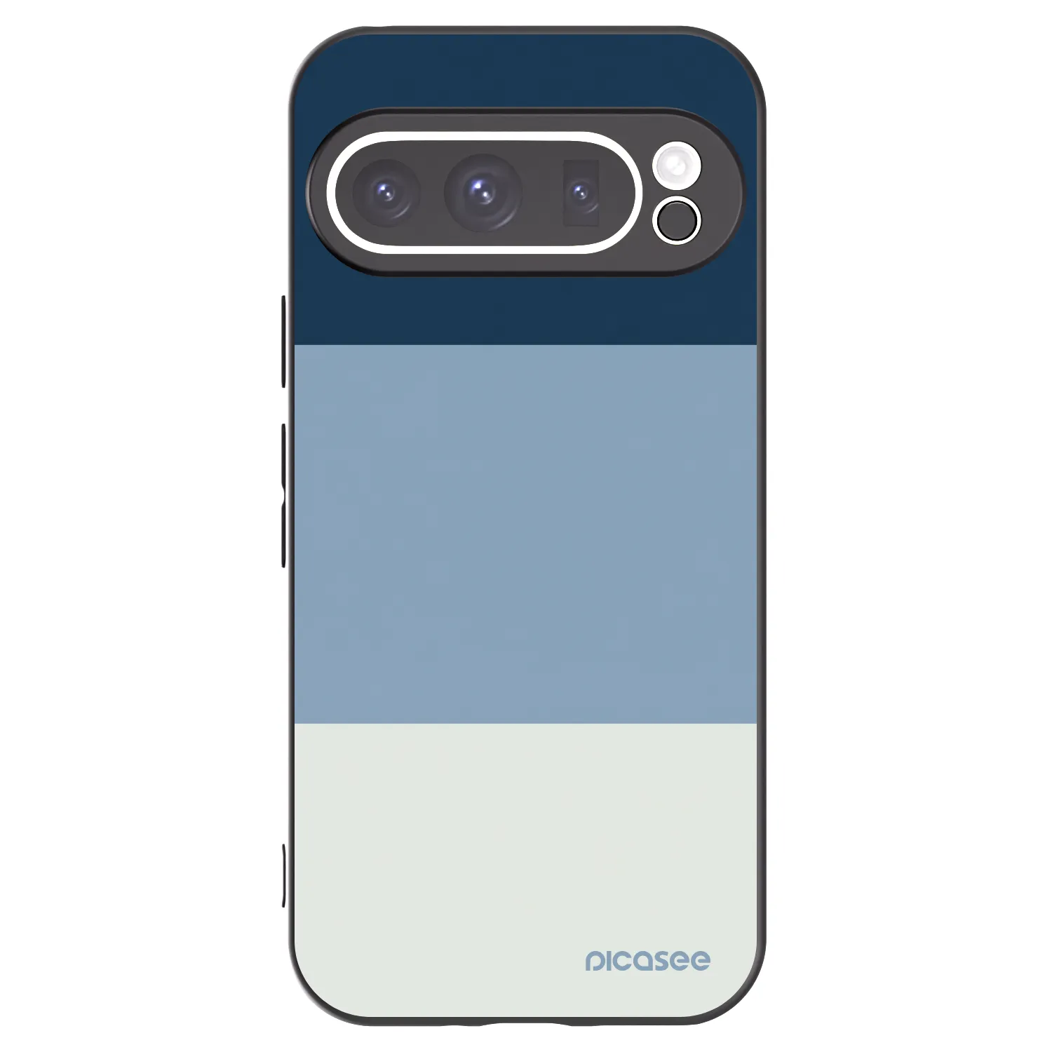 Picasee husă neagră din silicon pentru Google Pixel 9 Pro - Coastal Blue