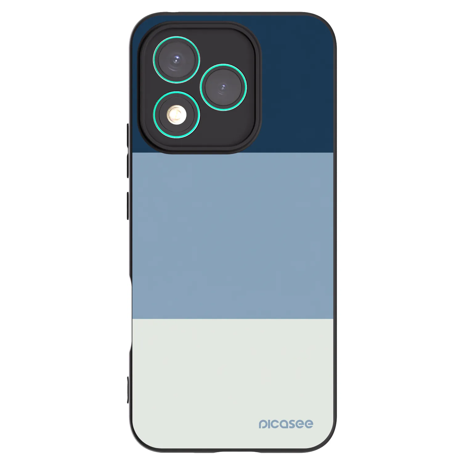 Picasee husă neagră din silicon pentru Honor 400 Lite 5G - Coastal Blue