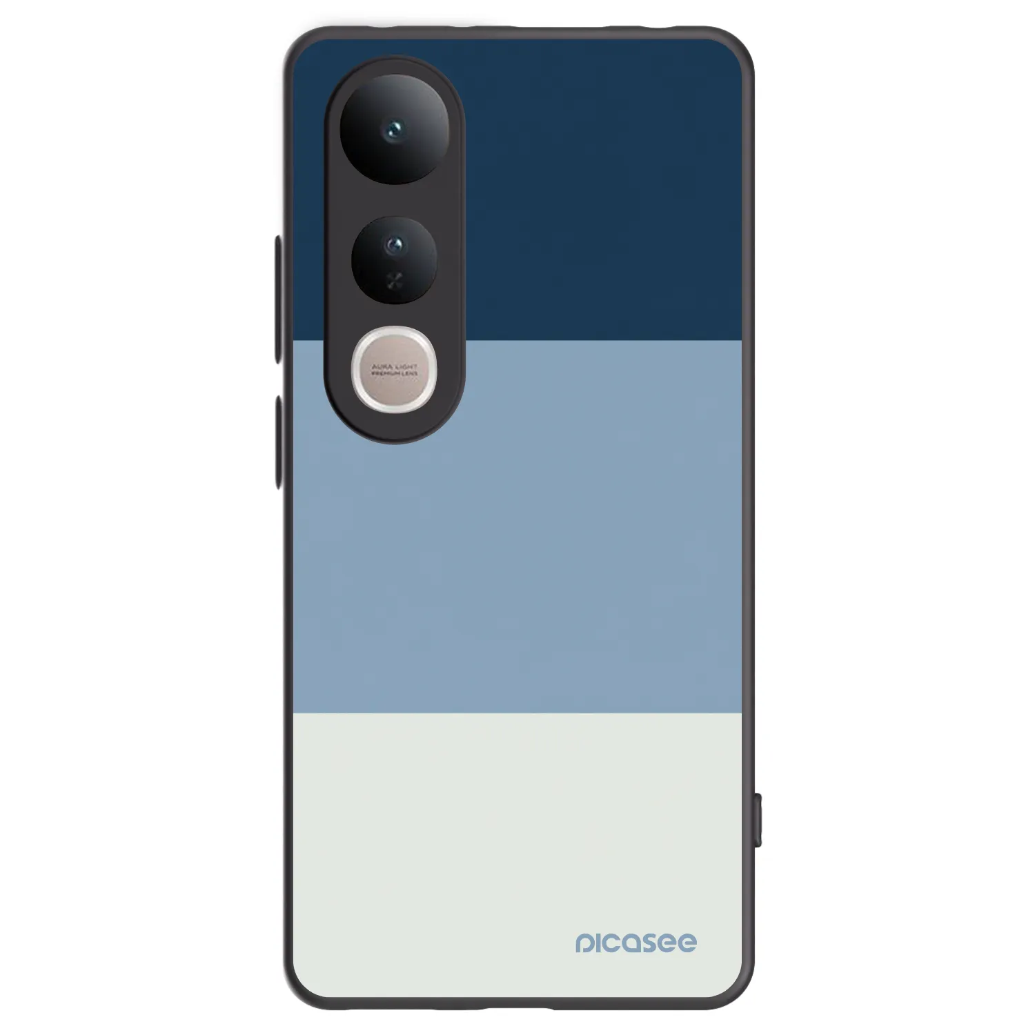 Picasee husă neagră din silicon pentru Vivo V50 Lite 5G - Coastal Blue