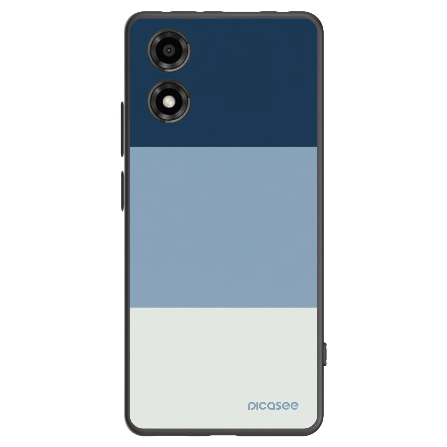 Picasee husă neagră din silicon pentru Motorola Moto E14 - Coastal Blue