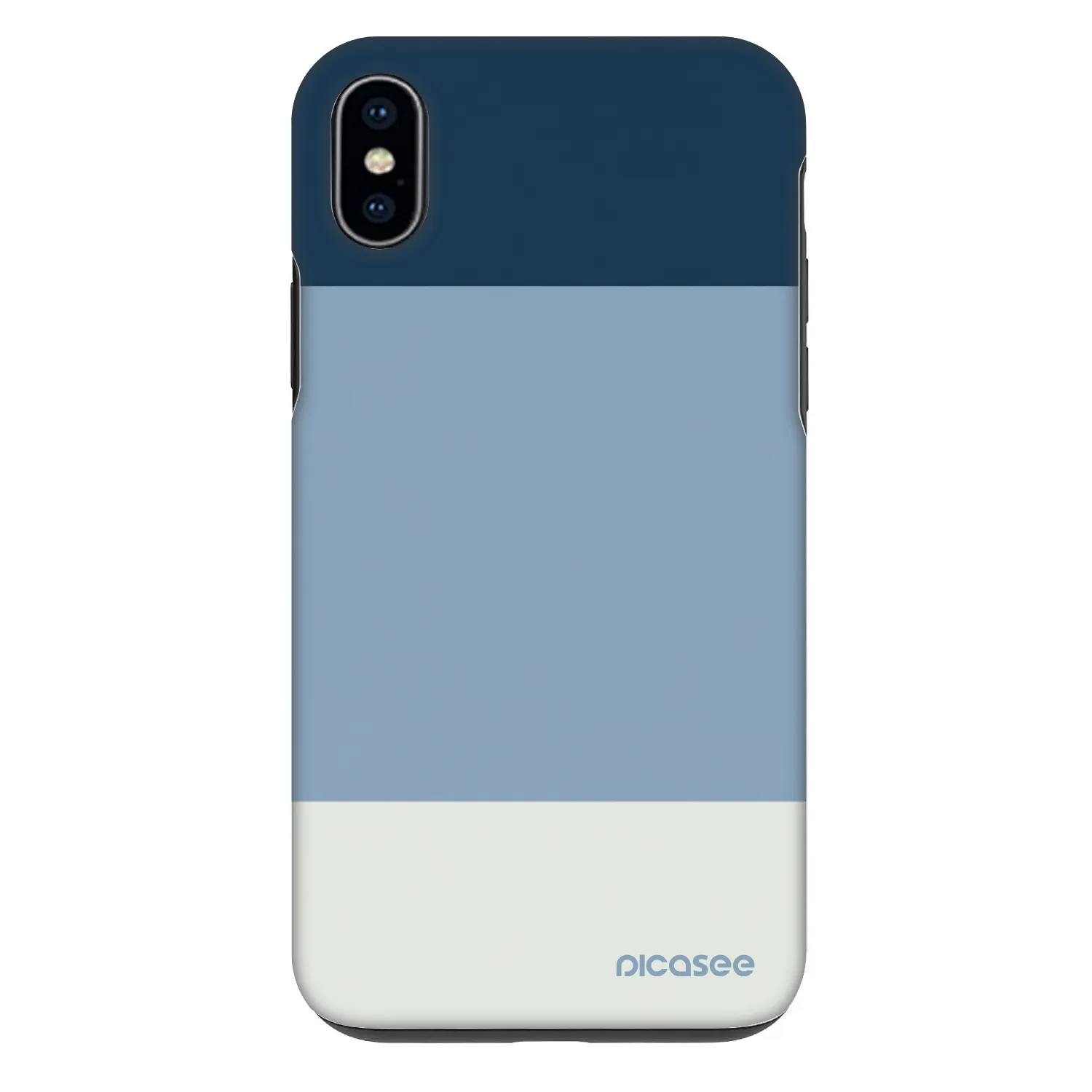 Picasee Fashion Case pentru Apple iPhone XS Max - Coastal Blue