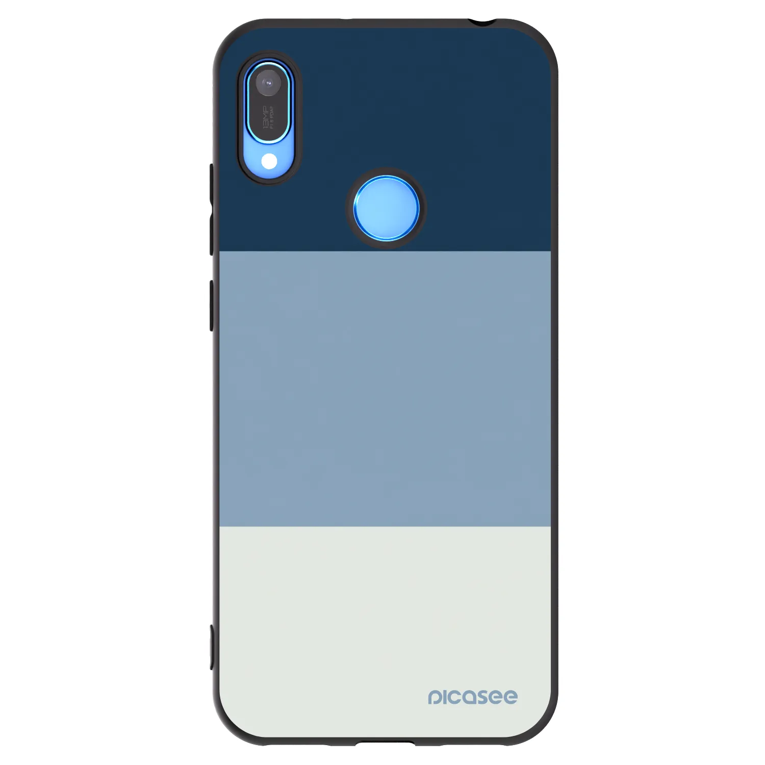 Picasee husă neagră din silicon pentru Huawei Y6 2019 - Coastal Blue