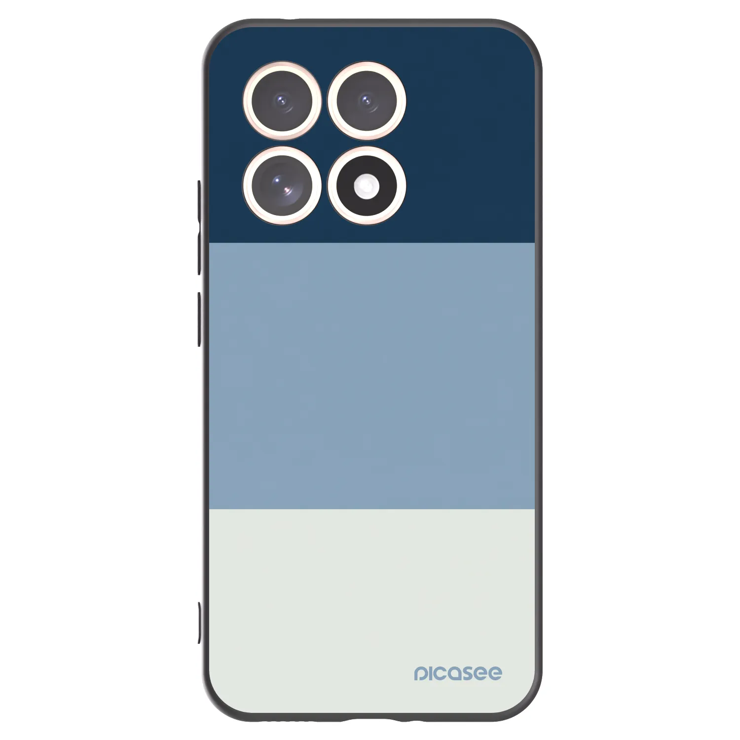 Picasee husă neagră din silicon pentru Xiaomi 15T - Coastal Blue