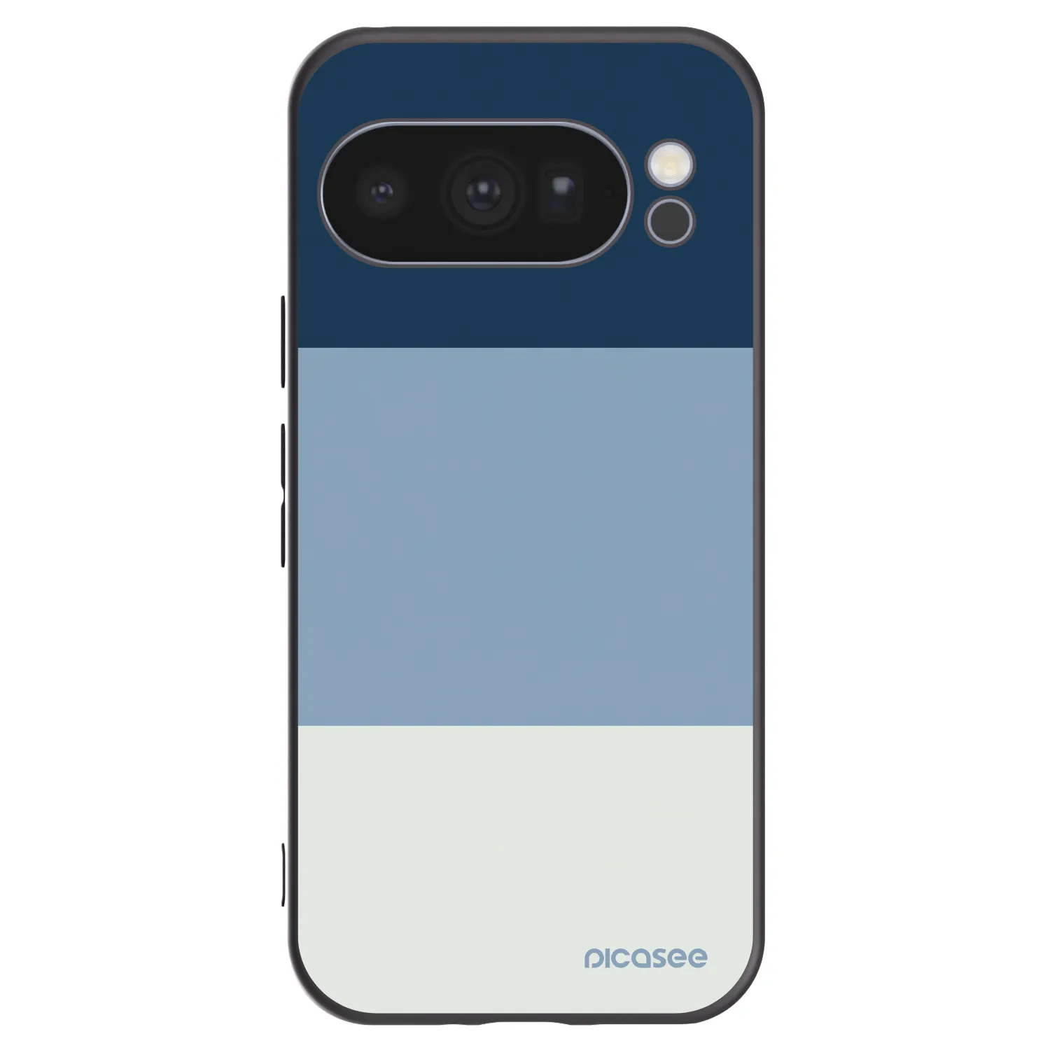 Picasee husă neagră din silicon pentru Google Pixel 10 Pro - Coastal Blue