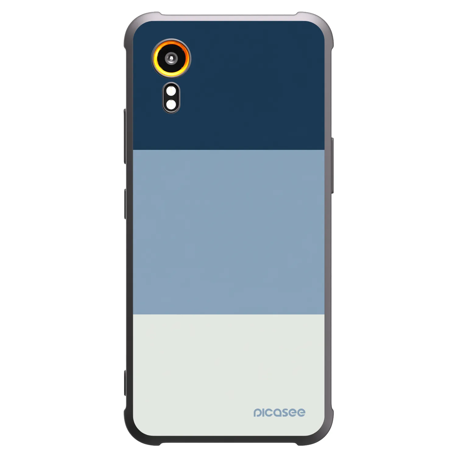 Picasee husă neagră din silicon pentru Samsung Galaxy XCover 7 - Coastal Blue