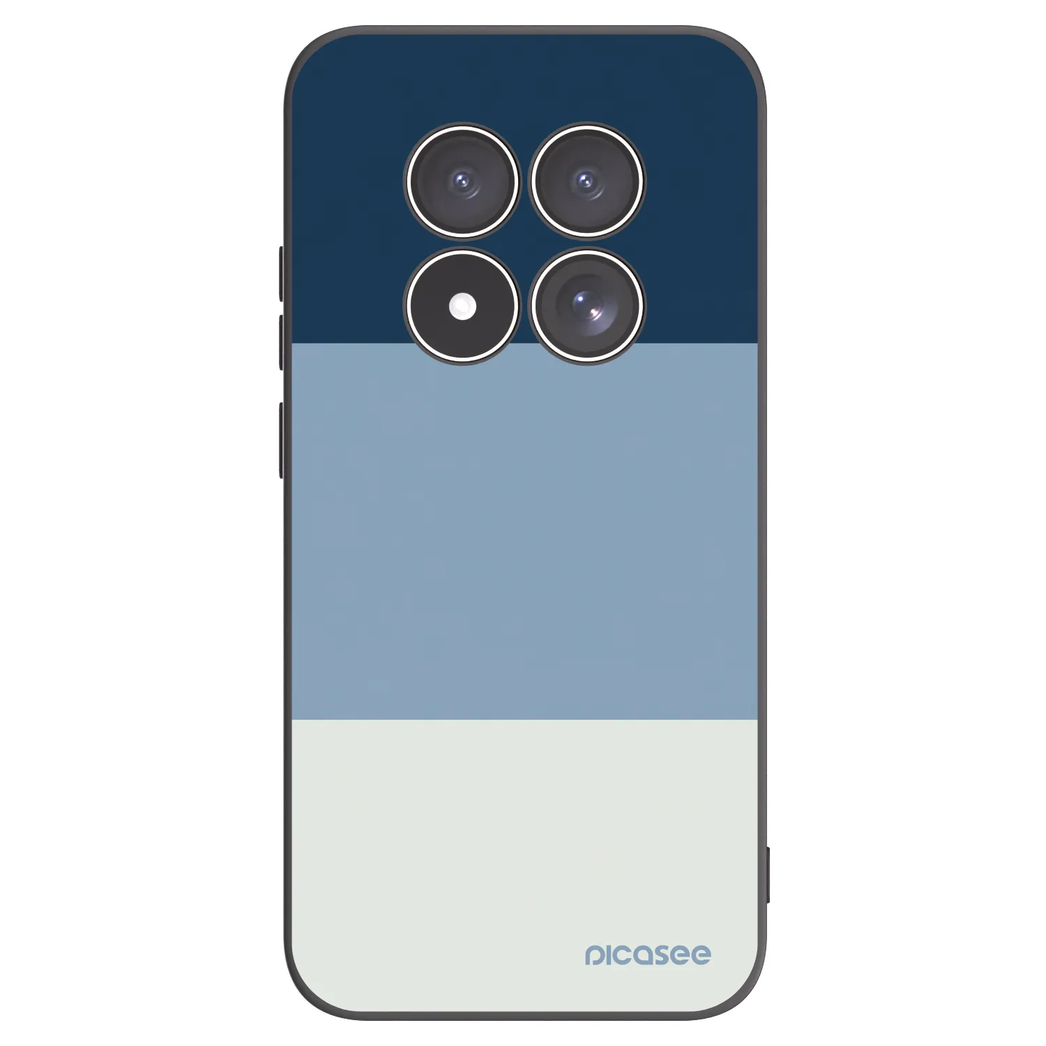 Picasee husă neagră din silicon pentru Xiaomi Redmi Note 15 Pro 5G - Coastal Blue