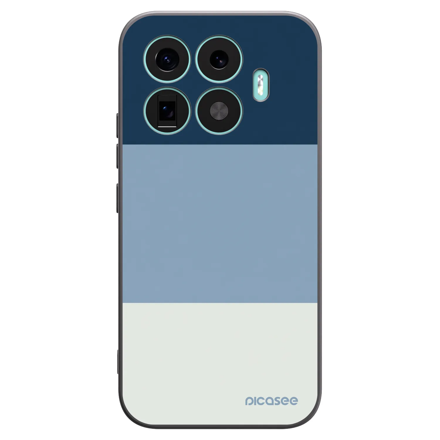 Picasee husă neagră din silicon pentru Xiaomi 17T - Coastal Blue