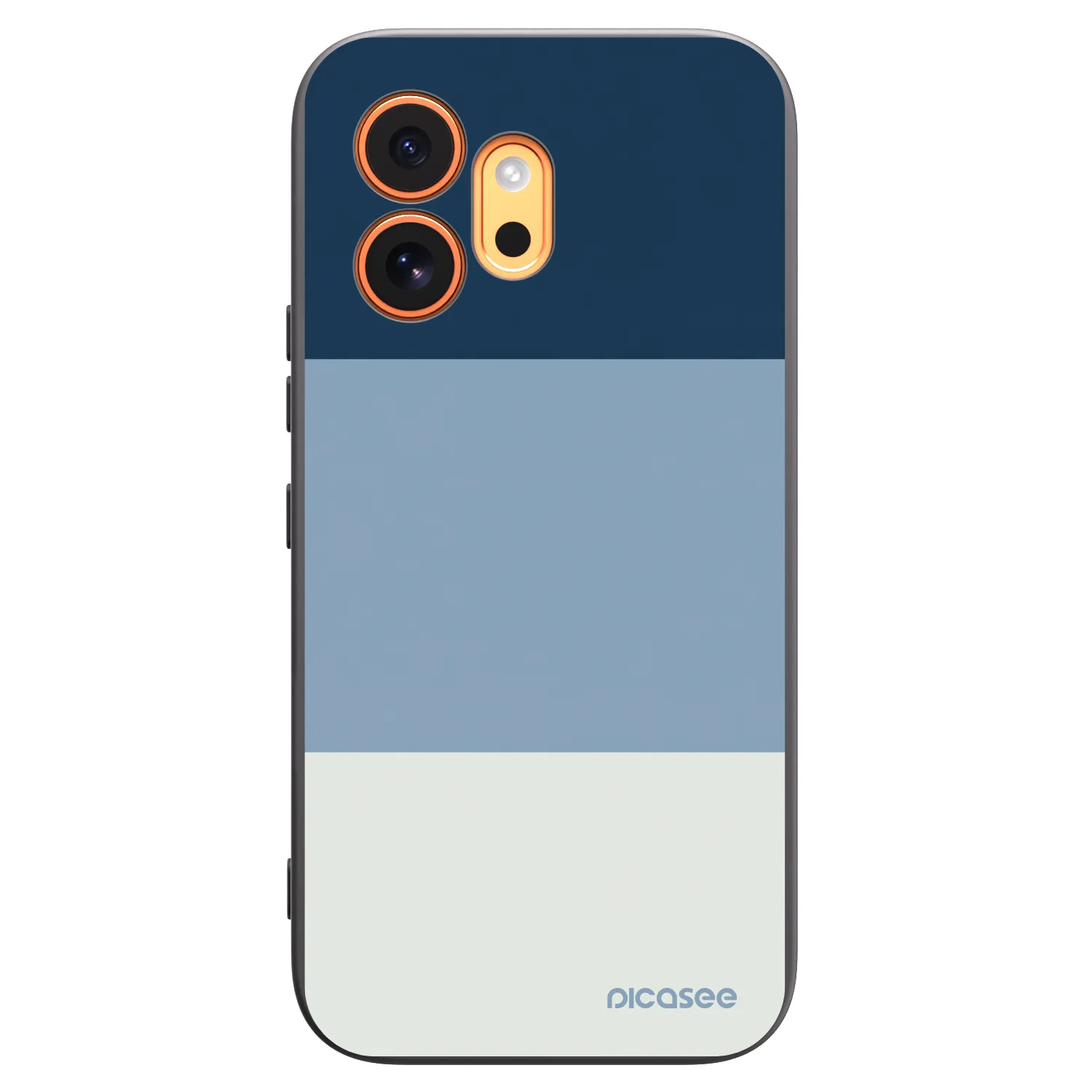 Picasee husă neagră din silicon pentru Honor 600 - Coastal Blue
