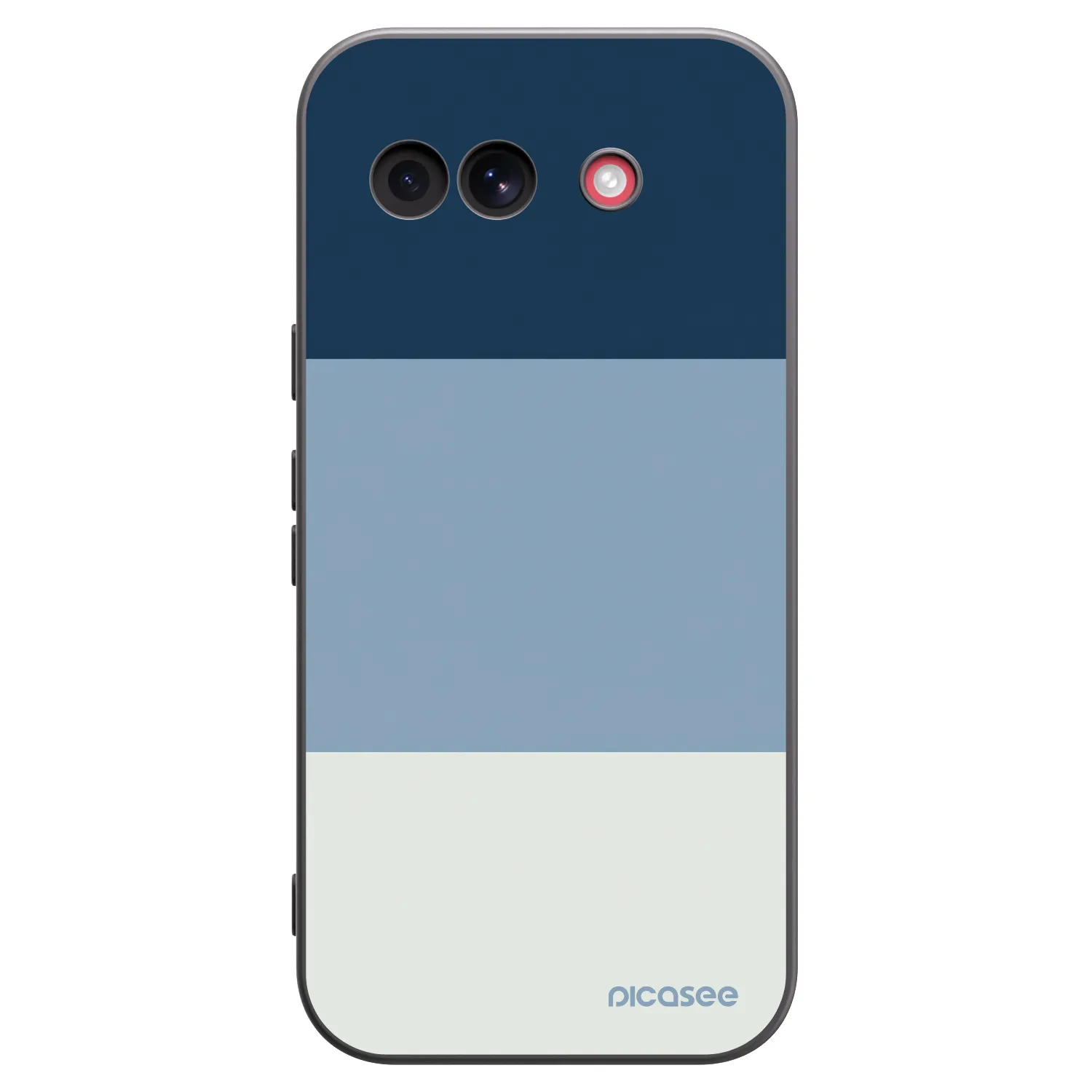 Picasee husă neagră din silicon pentru Google Pixel 10a - Coastal Blue