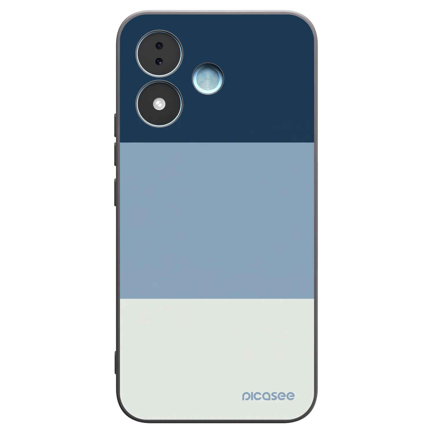 Picasee husă neagră din silicon pentru Xiaomi Redmi Note 17 5G - Coastal Blue