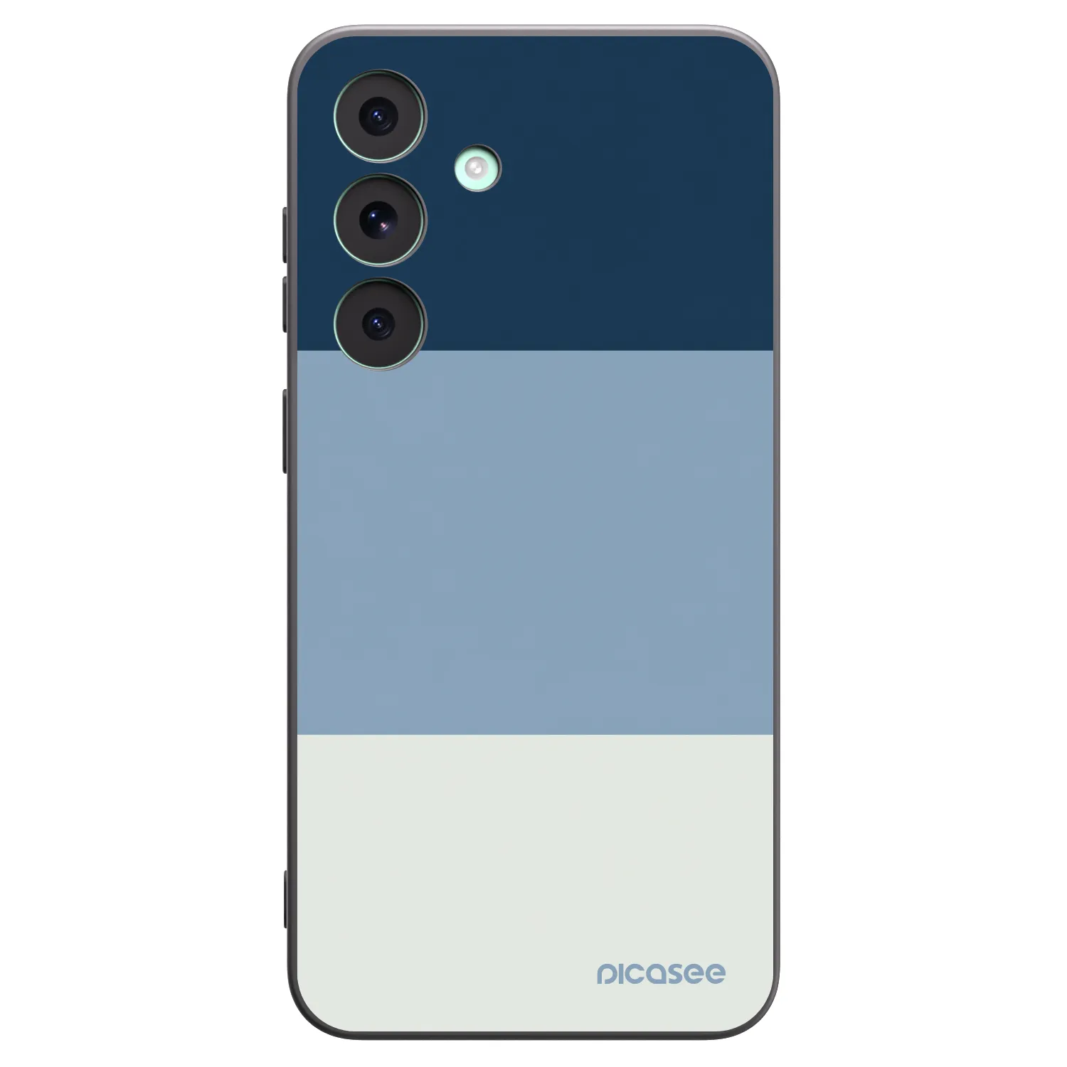 Picasee husă neagră din silicon pentru Samsung Galaxy S26 FE - Coastal Blue