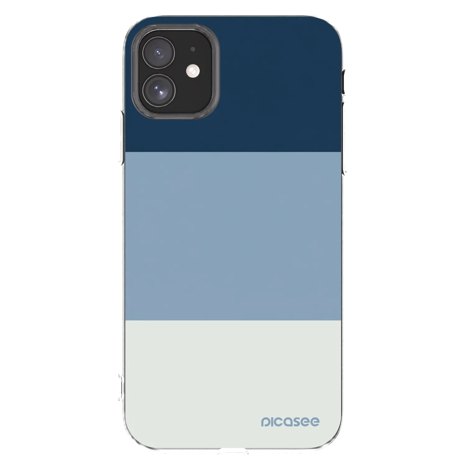 Picasee husă transparentă din silicon pentru Apple iPhone 11 - Coastal Blue