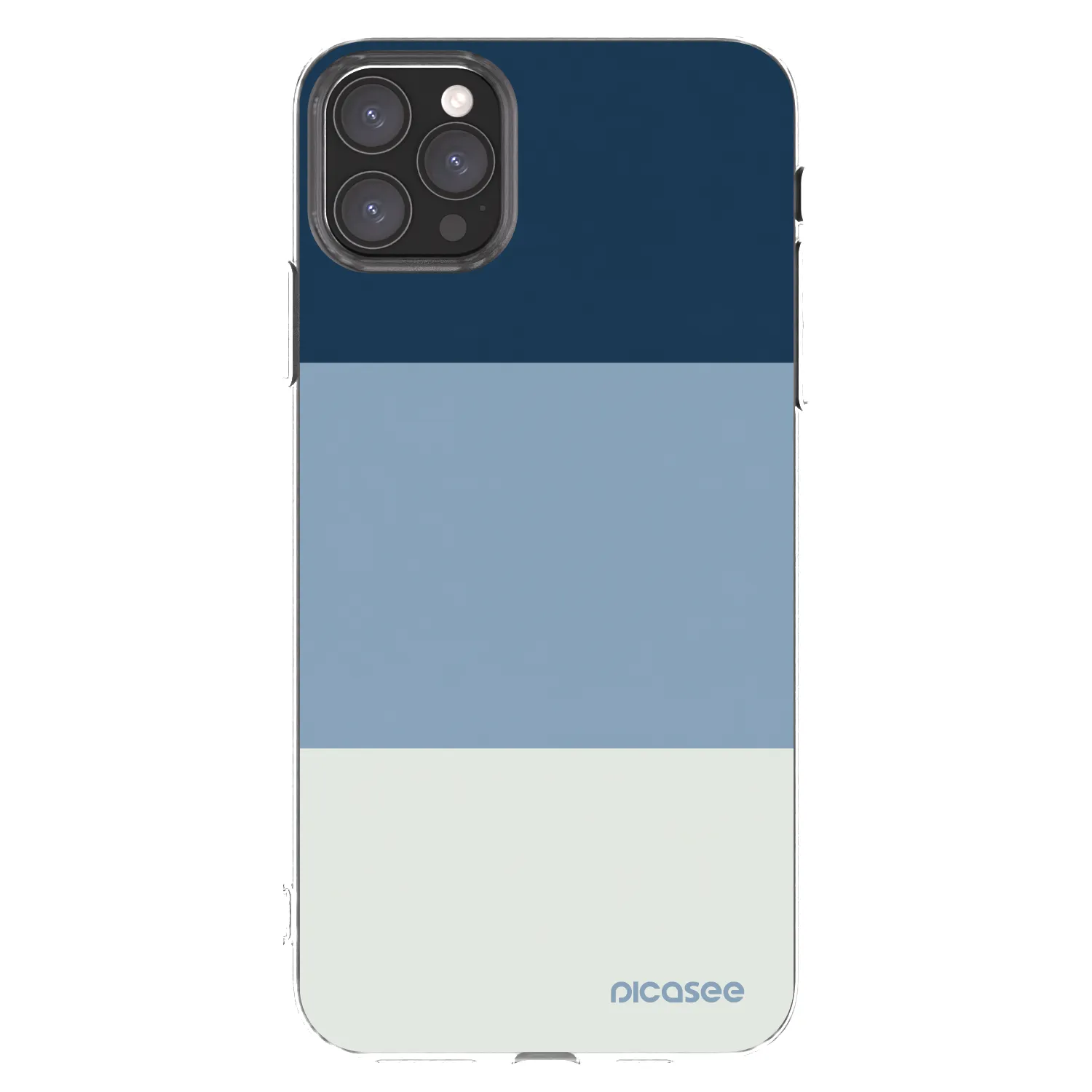 Picasee husă transparentă din silicon pentru Apple iPhone 11 Pro Max - Coastal Blue