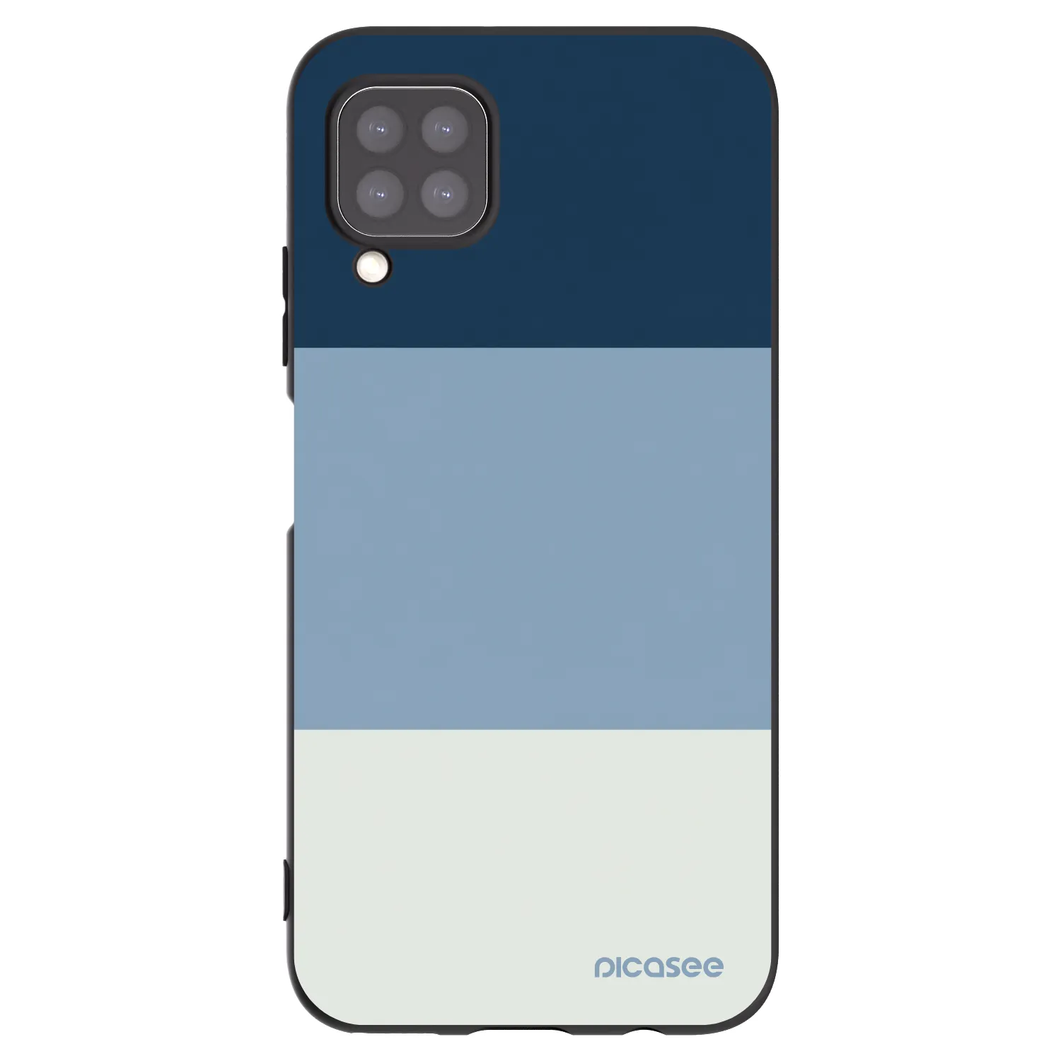 Picasee husă neagră din silicon pentru Huawei P40 Lite - Coastal Blue