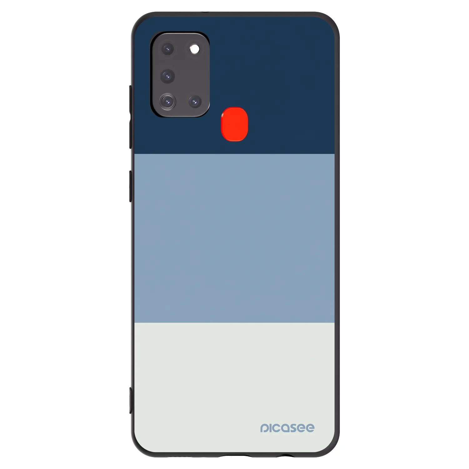 Picasee husă neagră din silicon pentru Samsung Galaxy A21s - Coastal Blue