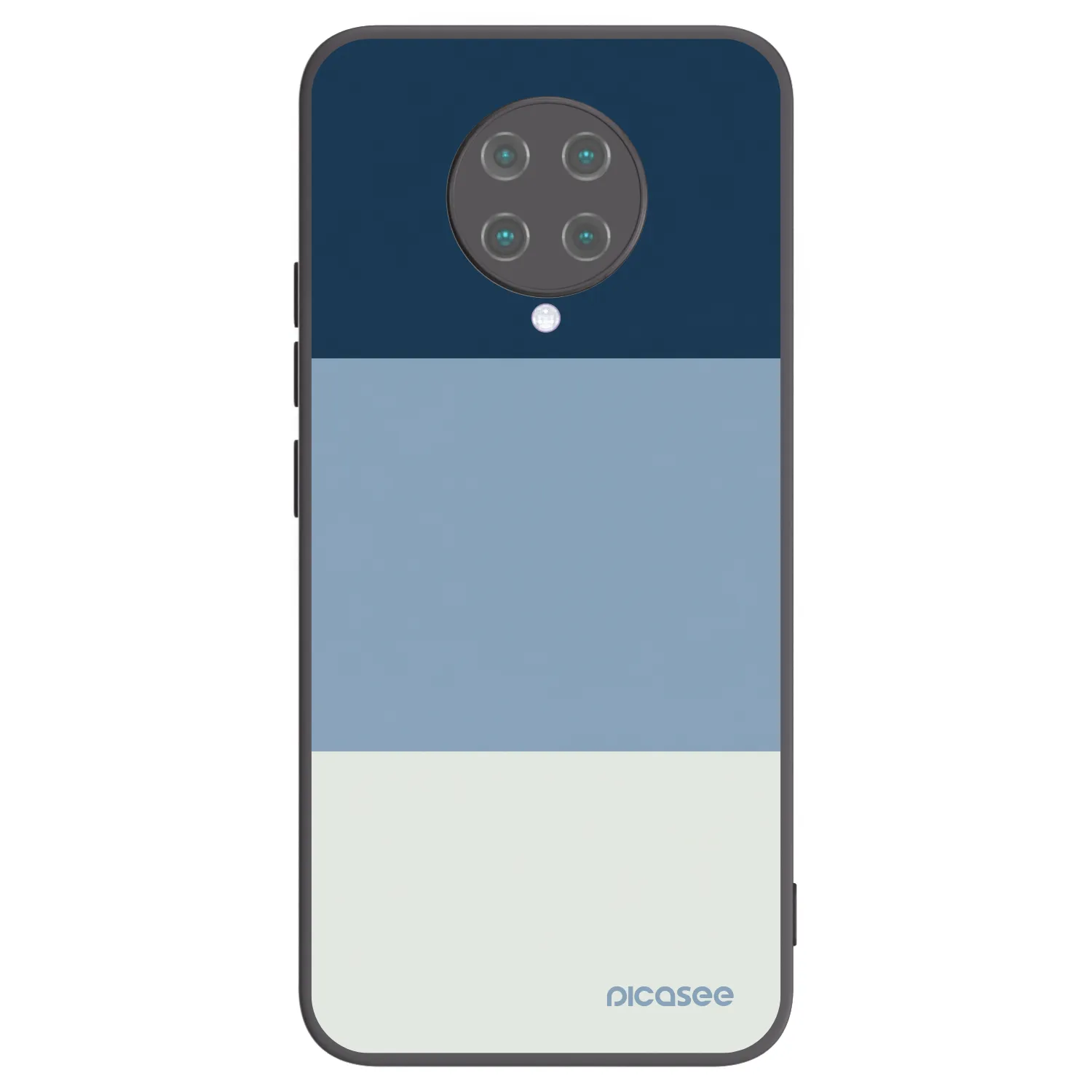 Picasee husă neagră din silicon pentru Xiaomi Poco F2 Pro - Coastal Blue