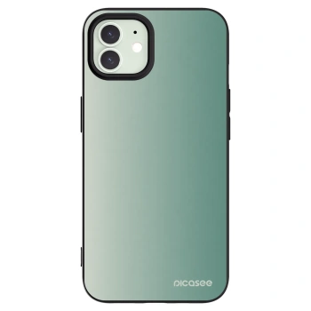 Picasee husă neagră din silicon pentru Apple iPhone 12 Pro - Misty Sage