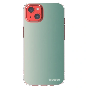 Picasee husă transparentă din silicon pentru Apple iPhone 13 - Misty Sage