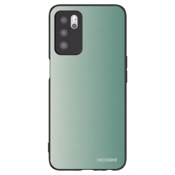 Picasee husă neagră din silicon pentru OPPO A16 - Misty Sage
