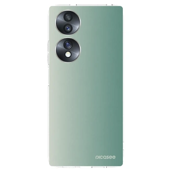 Picasee husă transparentă din silicon pentru Honor 70 - Misty Sage