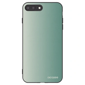 Picasee husă neagră din silicon pentru Apple iPhone 7 Plus - Misty Sage