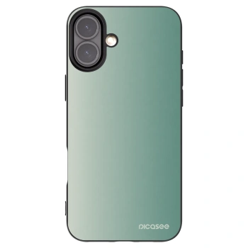 Picasee husă neagră din silicon pentru Apple iPhone 16 Plus - Misty Sage