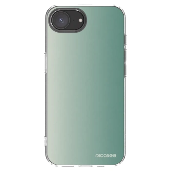 Picasee husă transparentă din silicon pentru Apple iPhone 16e - Misty Sage