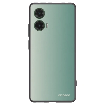 Picasee husă neagră din silicon pentru Motorola Moto G35 5G - Misty Sage