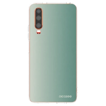 Picasee husă transparentă din silicon pentru Huawei P30 - Misty Sage