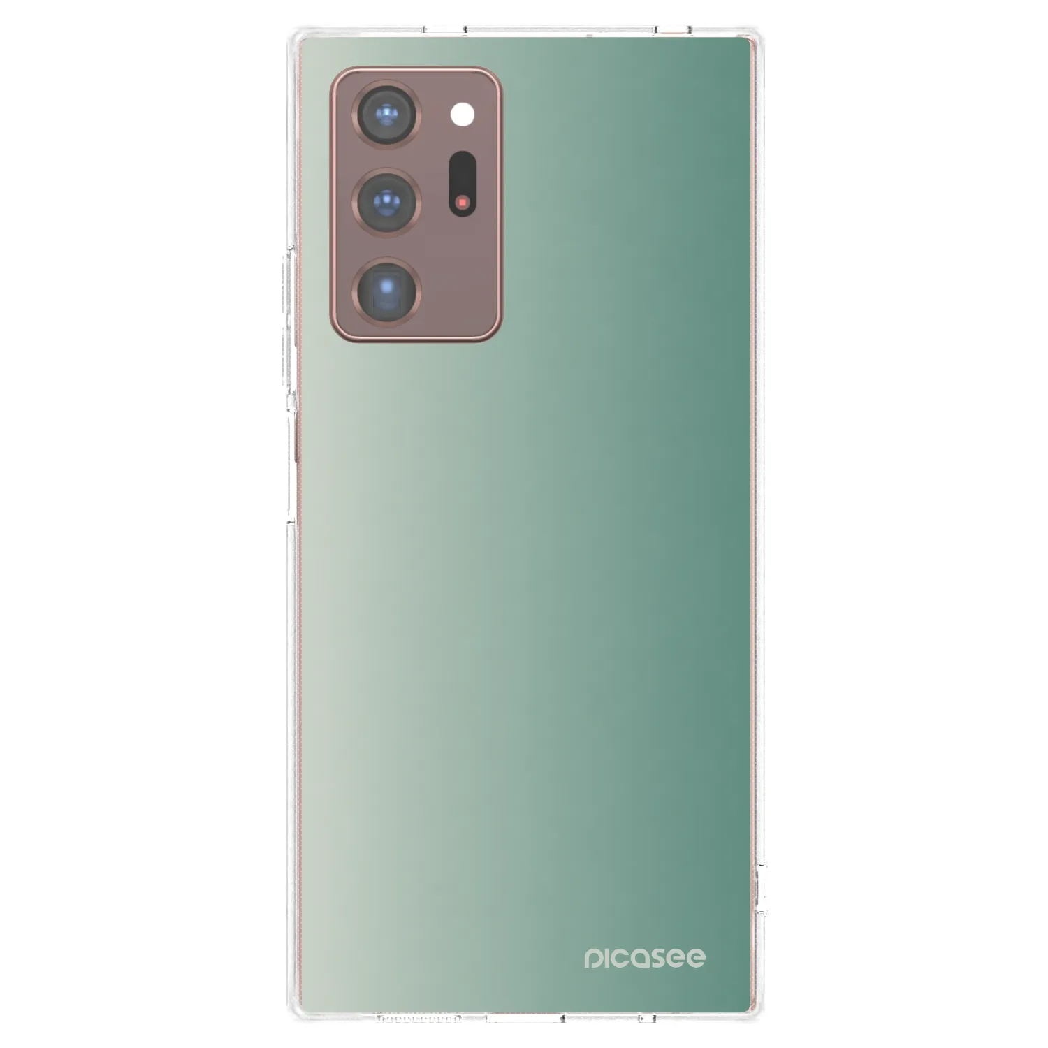 Picasee husă transparentă din silicon pentru Samsung Galaxy Note 20 Ultra - Misty Sage