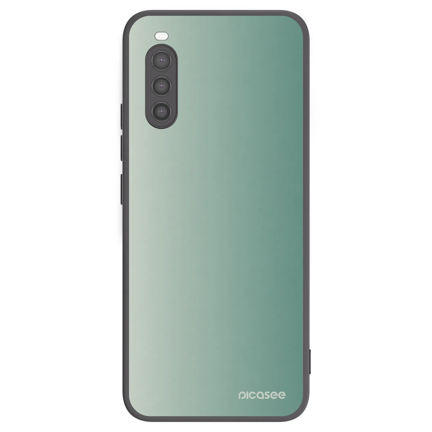 Picasee husă neagră din silicon pentru Sony Xperia 10 II - Misty Sage