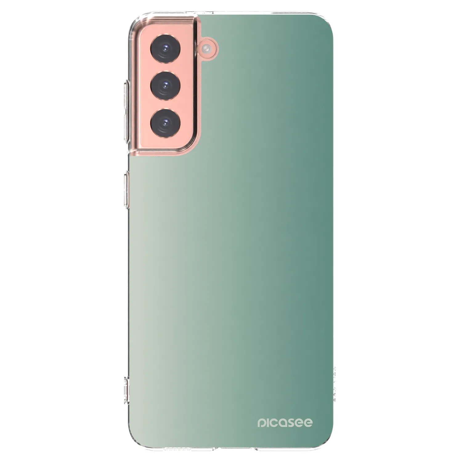 Picasee husă transparentă din silicon pentru Samsung Galaxy S21 5G G991B - Misty Sage