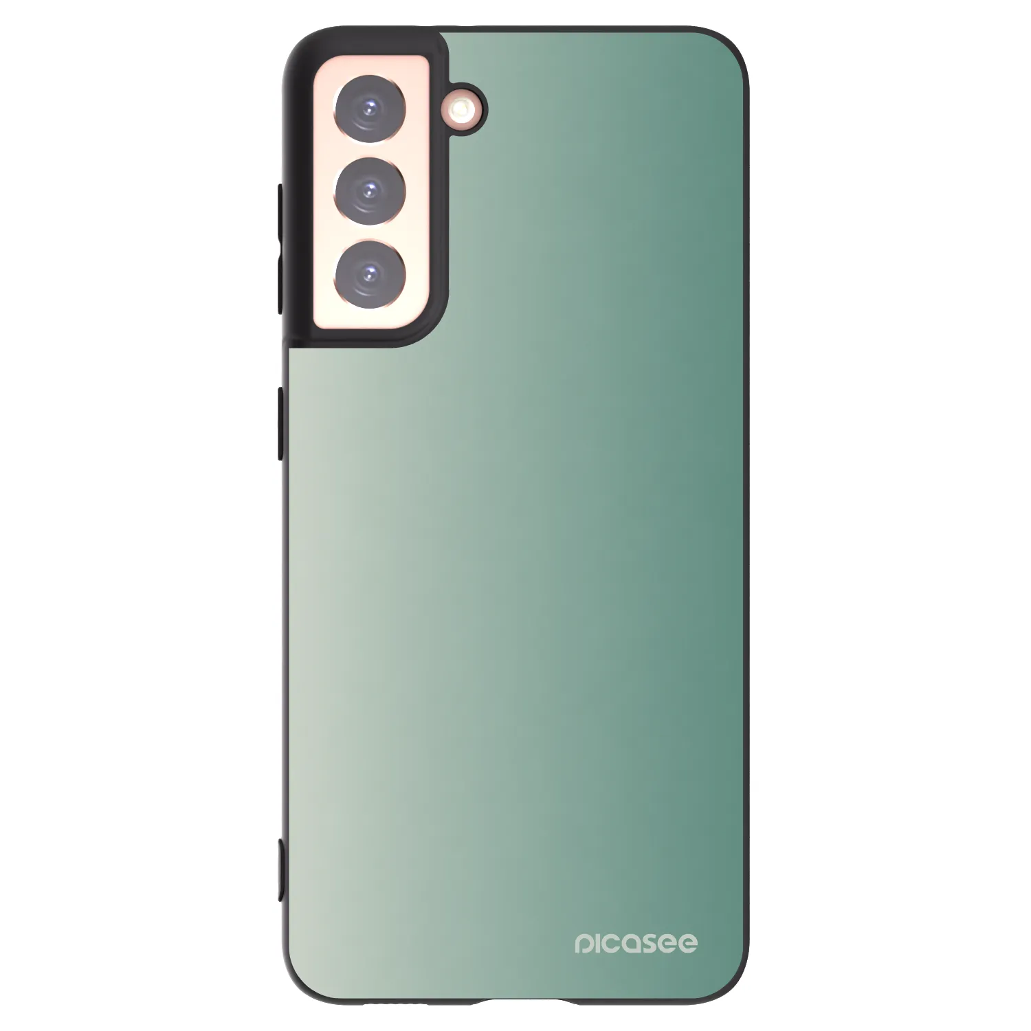 Picasee husă neagră din silicon pentru Samsung Galaxy S21 5G G991B - Misty Sage