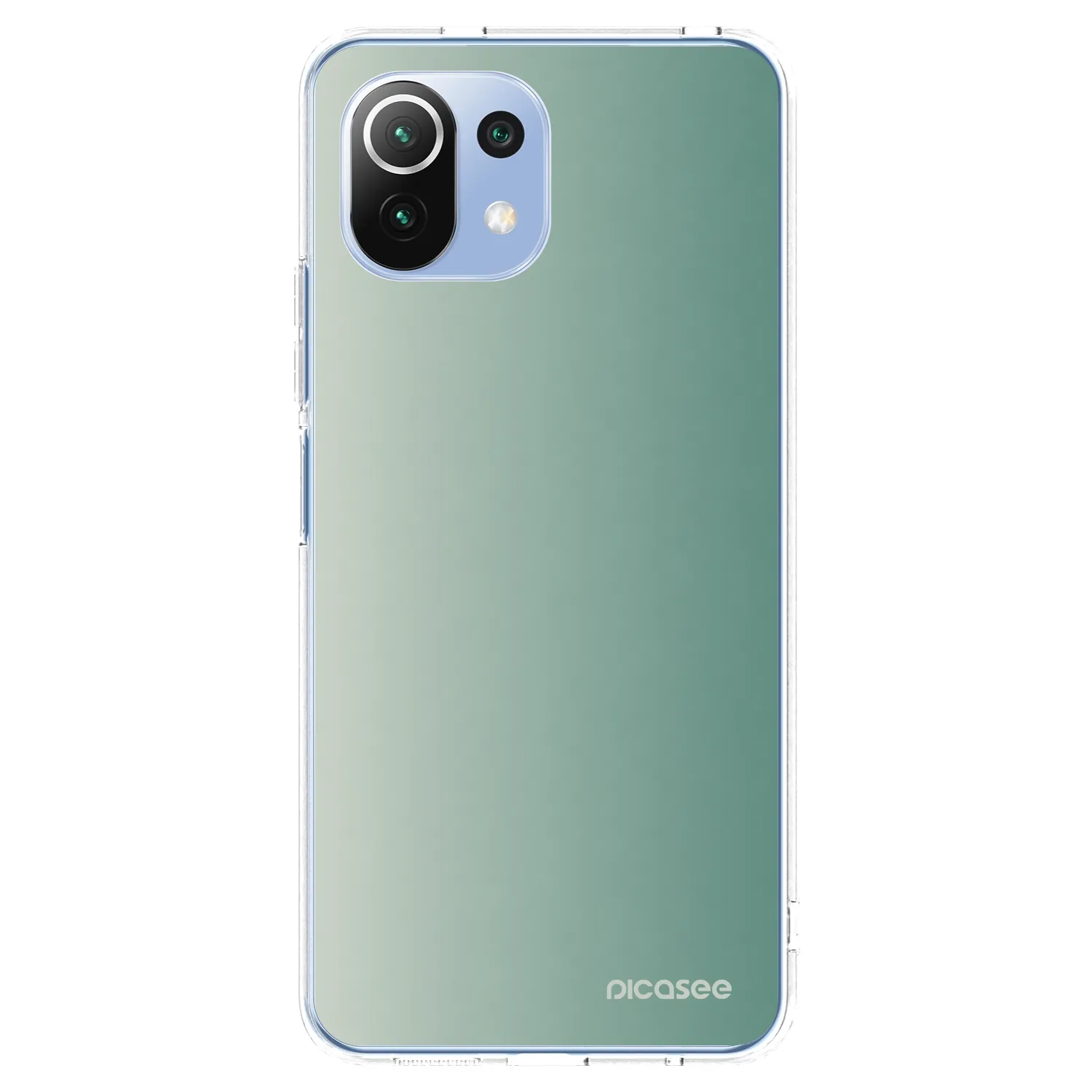 Picasee husă transparentă din silicon pentru Xiaomi Mi 11 Lite - Misty Sage