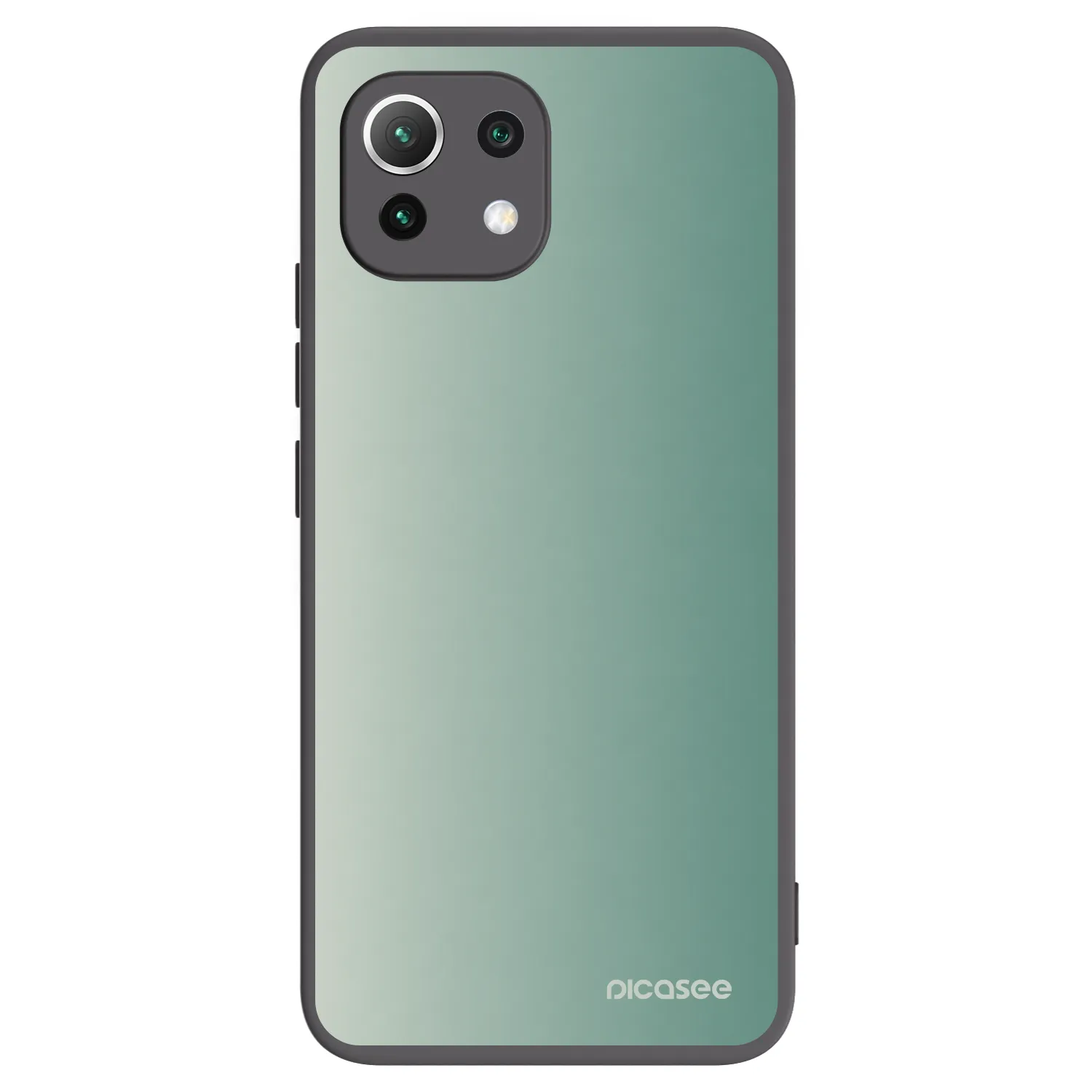Picasee husă neagră din silicon pentru Xiaomi Mi 11 Lite - Misty Sage