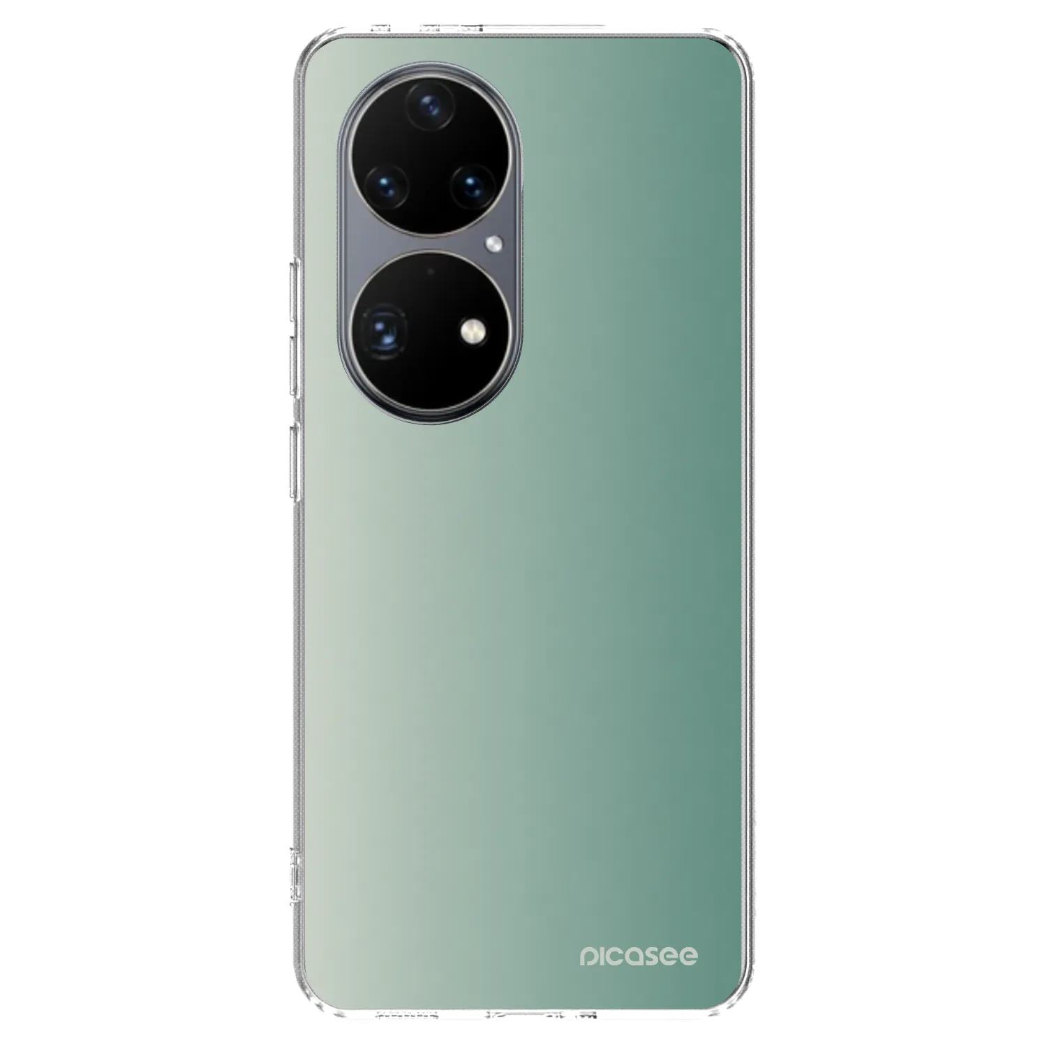 Picasee husă transparentă din silicon pentru Huawei P50 - Misty Sage