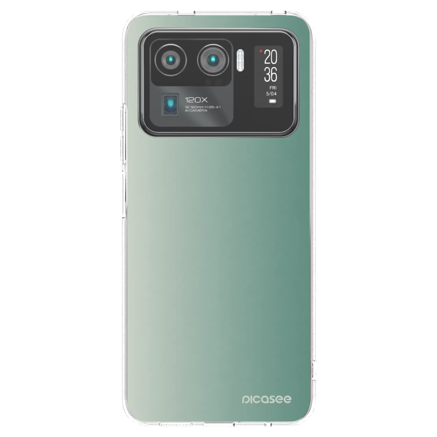 Picasee husă transparentă din silicon pentru Xiaomi Mi 11 Ultra - Misty Sage