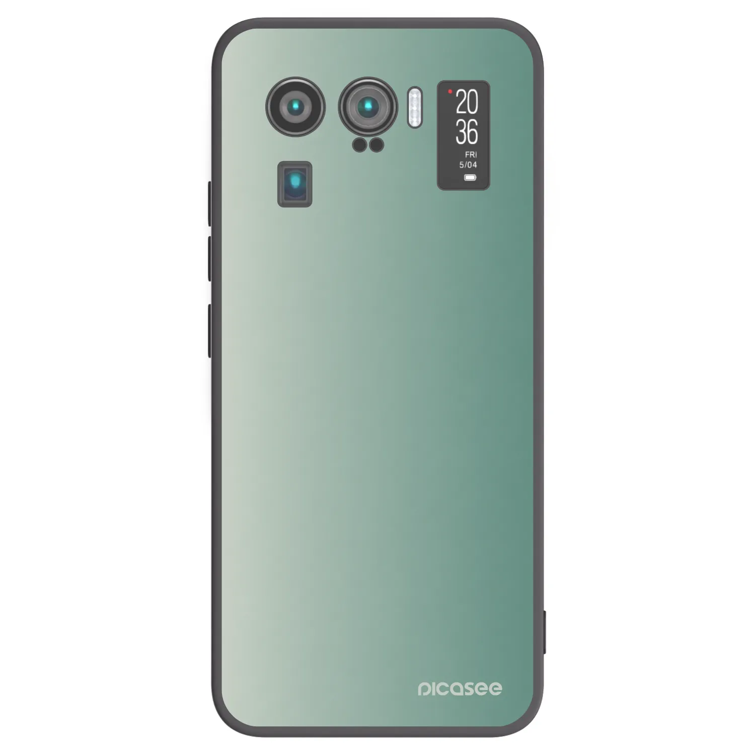 Picasee husă neagră din silicon pentru Xiaomi Mi 11 Ultra - Misty Sage