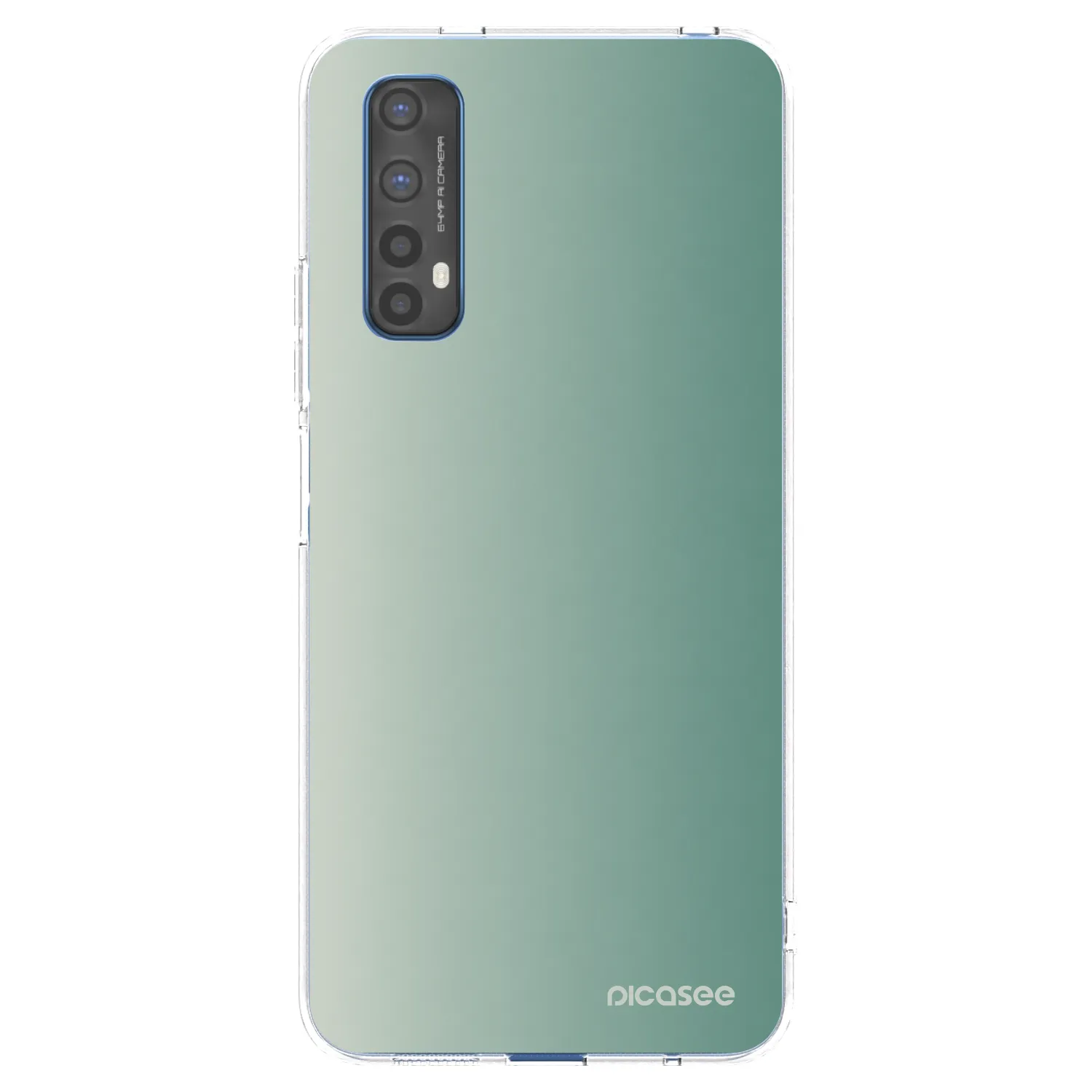 Picasee husă transparentă din silicon pentru Realme 7 - Misty Sage