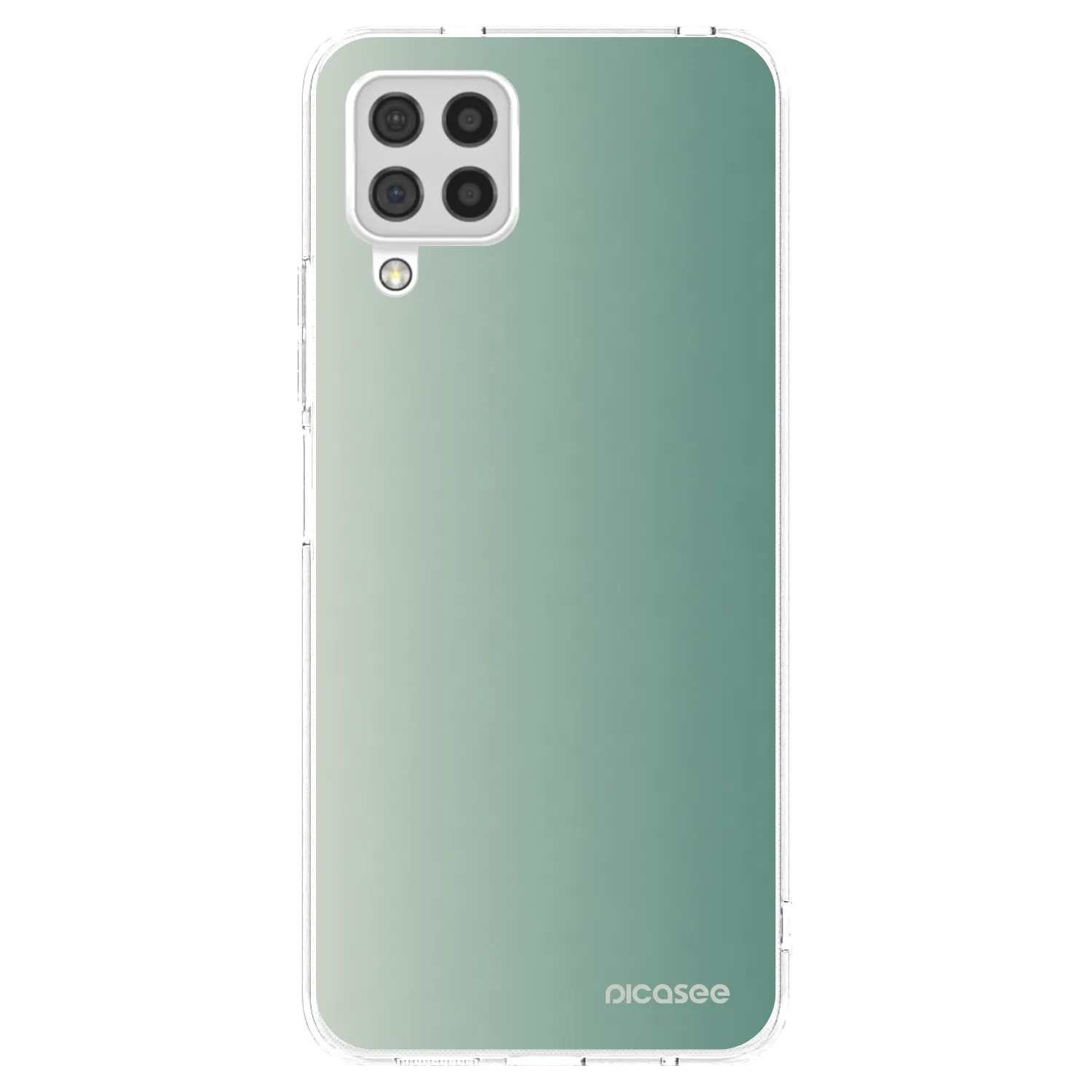 Picasee husă transparentă din silicon pentru Samsung Galaxy A22 A225F 4G - Misty Sage
