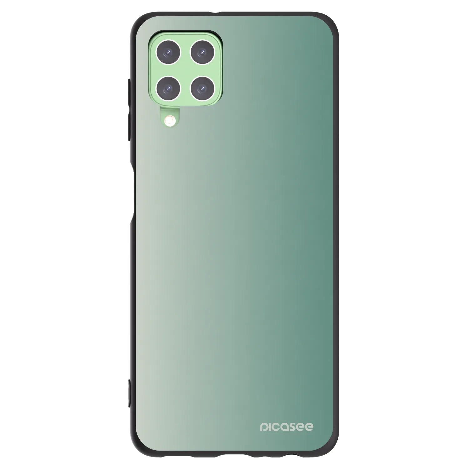 Picasee husă neagră din silicon pentru Samsung Galaxy A22 A225F 4G - Misty Sage