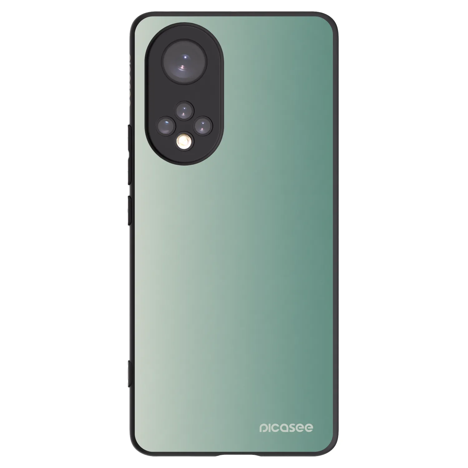 Picasee husă neagră din silicon pentru Honor 50 5G - Misty Sage