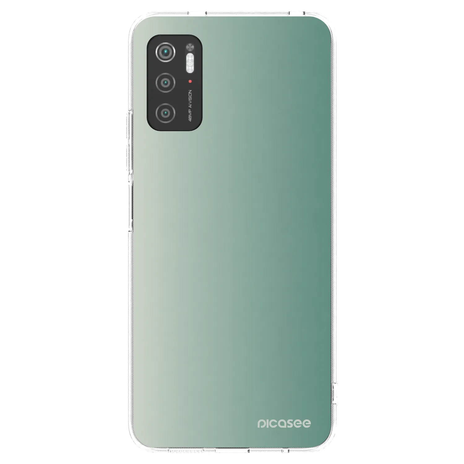 Picasee husă transparentă din silicon pentru Xiaomi Poco M3 Pro 5G - Misty Sage