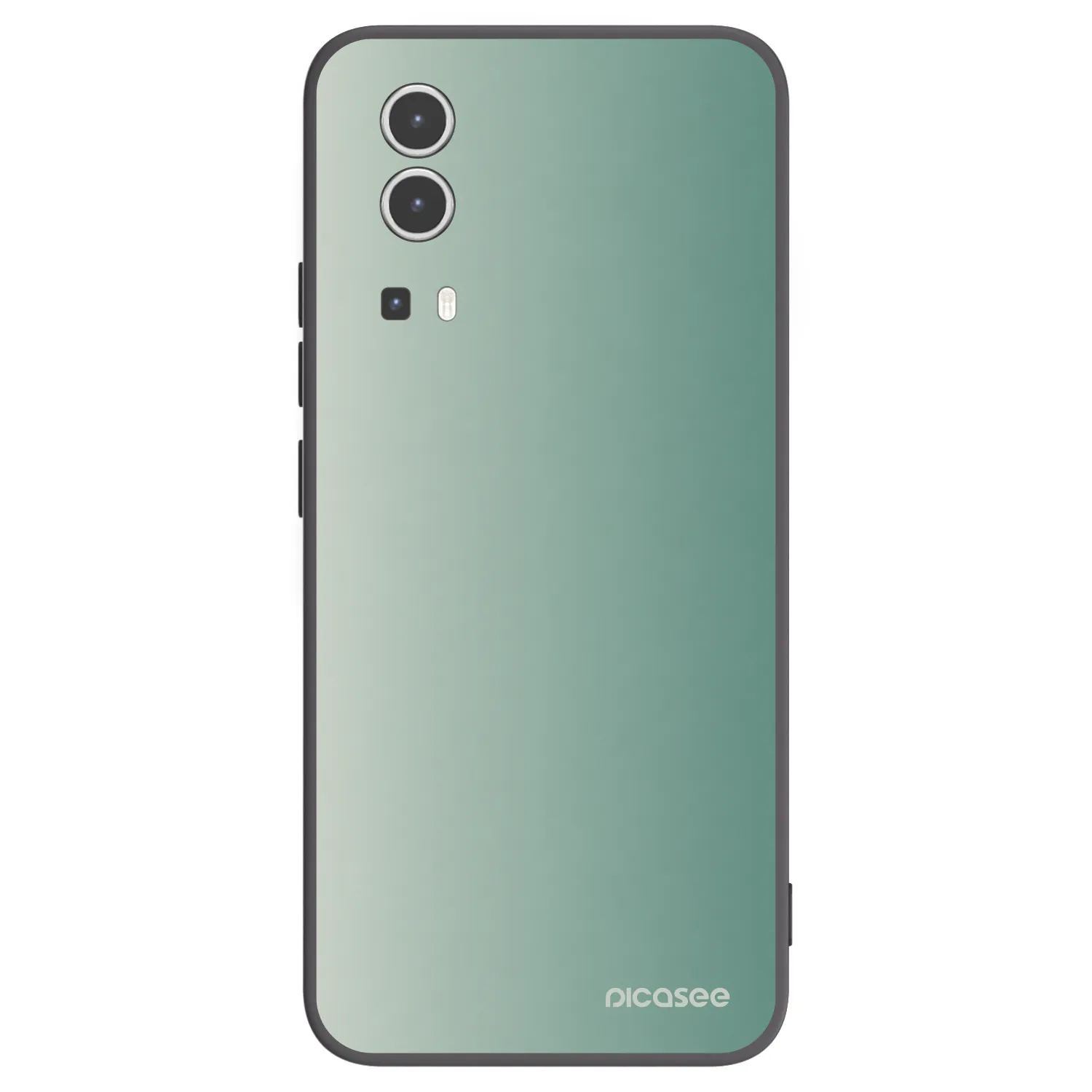 Picasee husă neagră din silicon pentru Vivo Y72 5G - Misty Sage