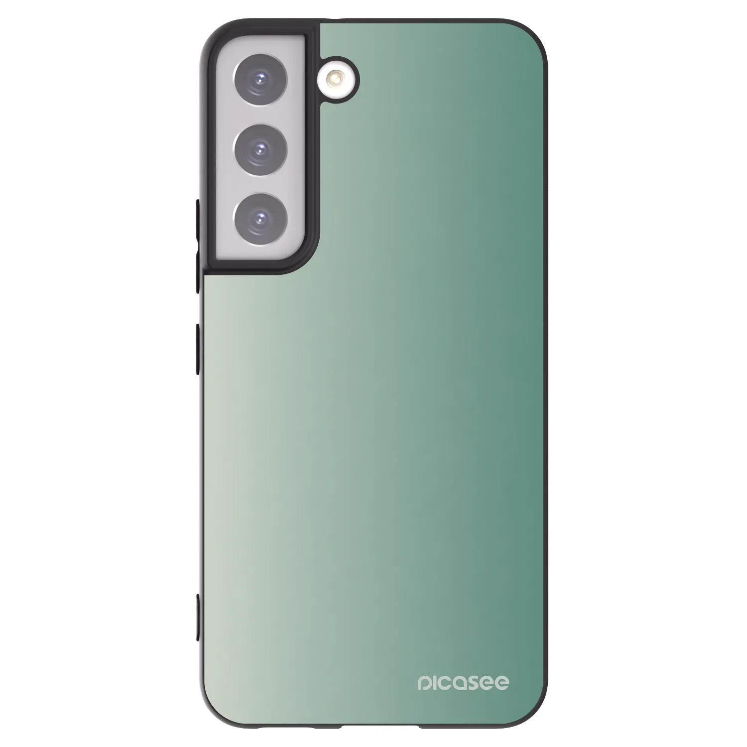 Picasee husă neagră din silicon pentru Samsung Galaxy S22 5G - Misty Sage