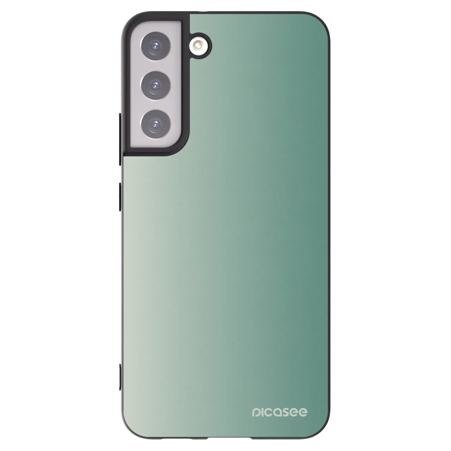 Picasee husă neagră din silicon pentru Samsung Galaxy S22+ 5G - Misty Sage