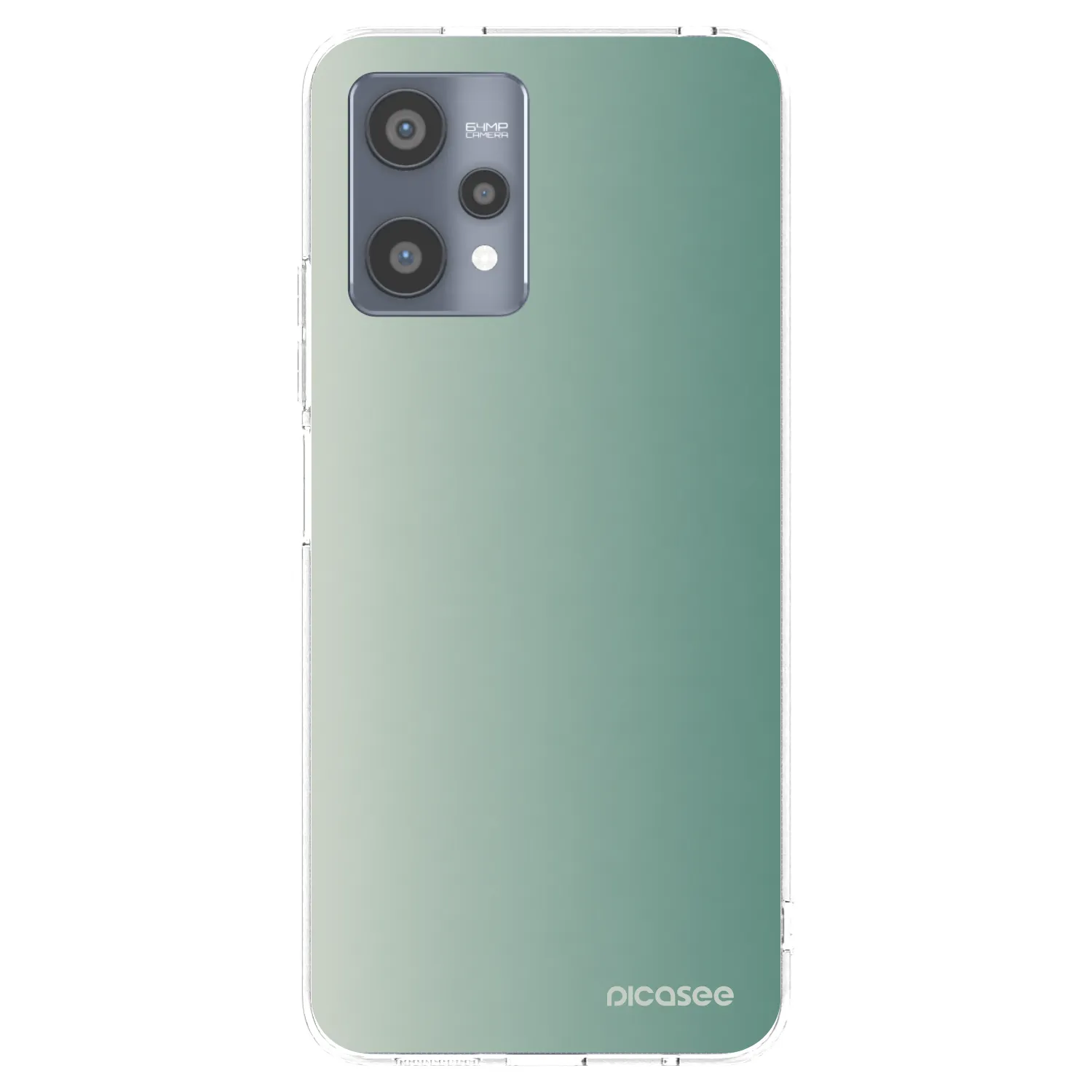 Picasee husă transparentă din silicon pentru Realme 9 Pro 5G - Misty Sage
