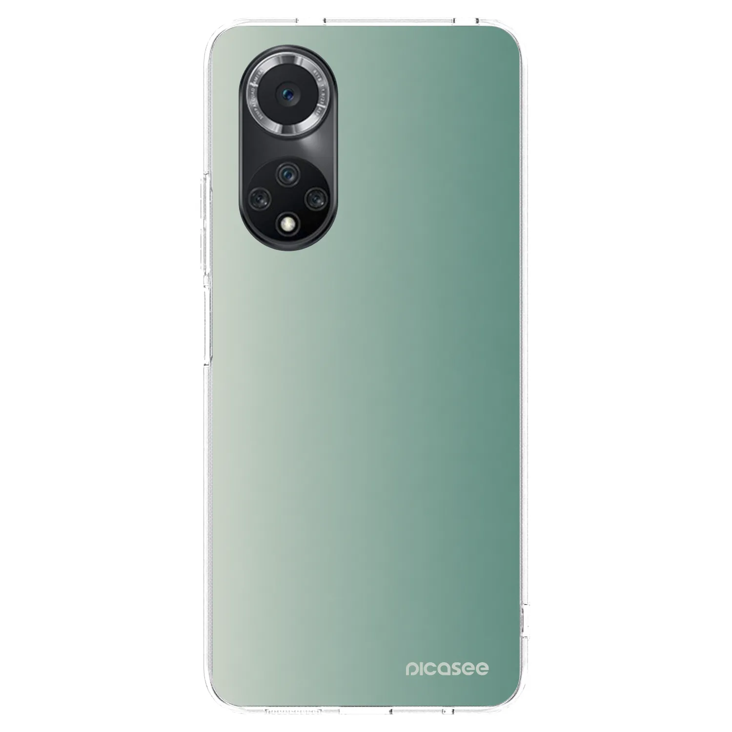 Picasee husă transparentă din silicon pentru Huawei Nova 9 SE - Misty Sage