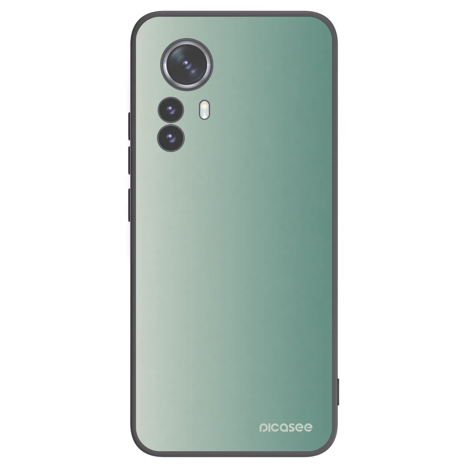 Picasee husă neagră din silicon pentru Xiaomi 12 Pro - Misty Sage